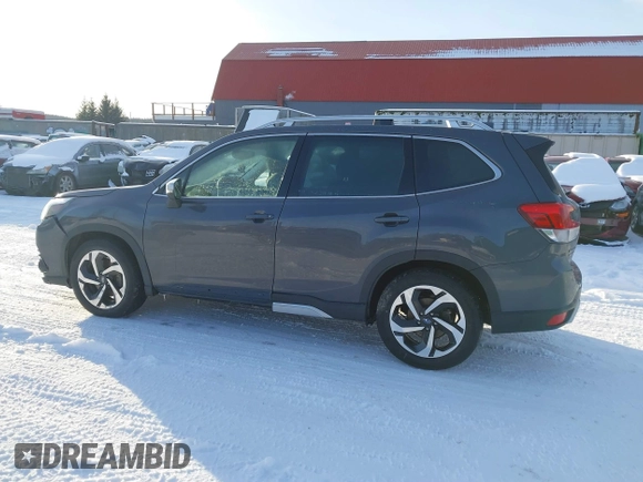 2023 Subaru Forester Touring with VIN JF2SKARC9PH550946, listed as a IAAI auction lot 41515345 with 1 mi miles. Bid and sale history available at carsss.com. Image 14.