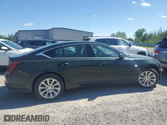 2021 Cadillac CT5 Luxury z VIN 1G6DX5RK0M0109355, wystawiony jako Copart lot #57658345 z przebiegiem 29 441 mil mil oraz Szkody całkowita. Historia ofert i sprzedaży dostępna na DreamBid. Obrazek 3.