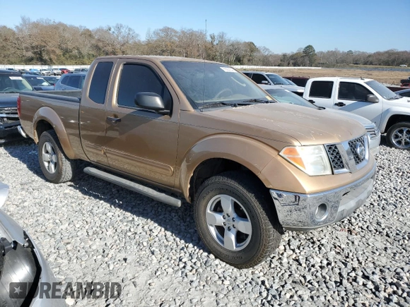 2005 Nissan Frontier SE with VIN 1N6AD06W25C421757, listed as a Copart auction lot 86334044 with 213,315 mi miles and Clean title. Bid and sale history available at DreamBid. Image 4.