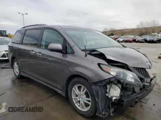 2014 Toyota Sienna SE with VIN 5TDXK3DC1ES445110, listed as a Copart auction lot 49928895 with 127,087 mi miles and Salvage Title. Bid and sale history available at DreamBid. Image 4.