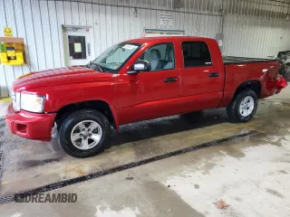 2008 Dodge Dakota SLT z VIN 1D7HW48N48S536142, wystawiony jako Copart lot #86348544 z przebiegiem 238 800 mil mil oraz Szkoda całkowita • Salvage title. Historia ofert i sprzedaży dostępna na DreamBid. Obrazek 1.