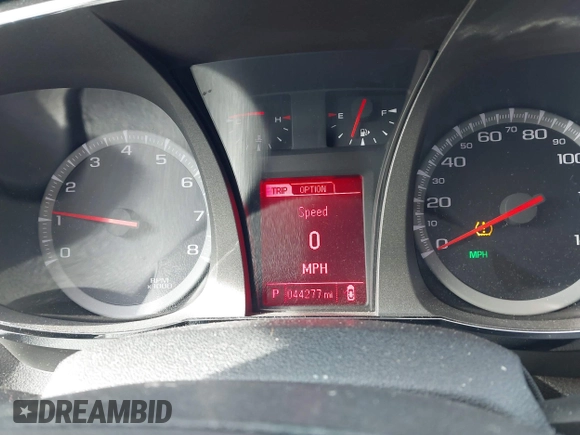 2015 GMC Terrain SLT with VIN 2GKFLYE34F6327900, listed as a IAAI auction lot 41592305 with 44,277 mi miles. Bid and sale history available at carsss.com. Image 7.