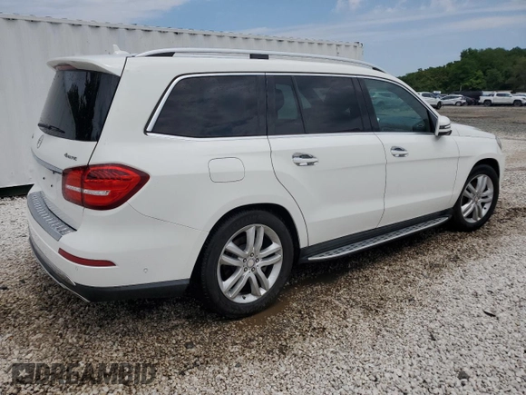 2017 Mercedes-Benz GLS 450 with VIN 4JGDF6EE3HA851251, listed as a Copart auction lot 51413274 with 122,400 mi miles and Salvage Title. Bid and sale history available at DreamBid. Image 3.