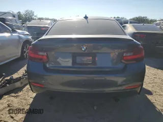 2017 BMW 2 Series M240i xDrive with VIN WBA2G3C37HV641590, listed as a Copart auction lot 83361644 with 0 mi miles and Clean Title. Bid and sale history available at carsss.com. Image 6.