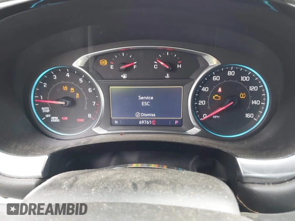 2020 Chevrolet Traverse LT with VIN 1GNERHKW4LJ174137, listed as a IAAI auction lot 42108220 with 69,761 mi miles and . Bid and sale history available at DreamBid. Image 7.