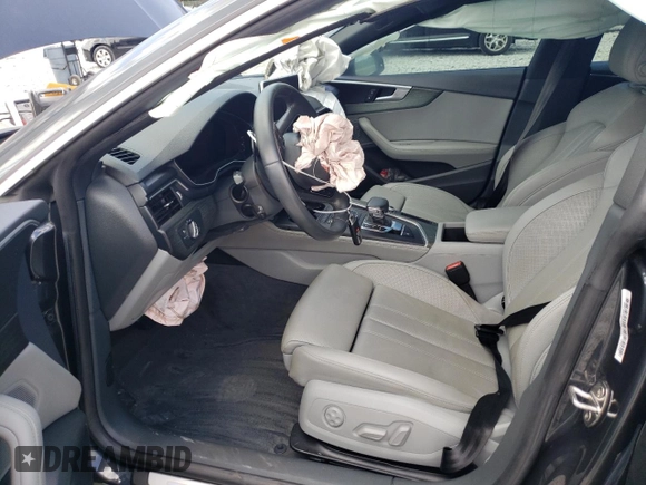 2019 Audi A5 Sportback Premium Plus with VIN WAUENCF50KA072998, listed as a Copart auction lot 66960033 with 0 mi miles. Bid and sale history available at carsss.com. Image 7.