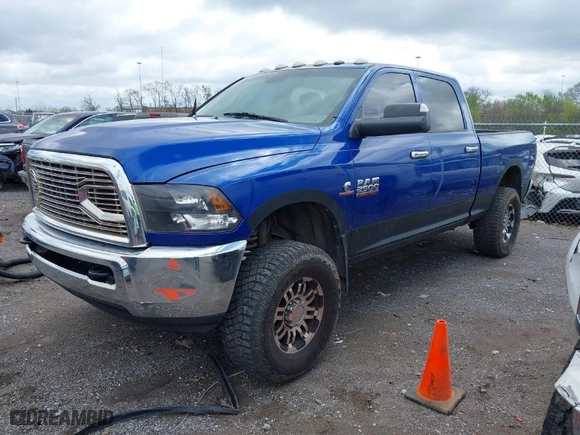 2014 Ram 2500 Tradesman with VIN 3C6UR5CL3EG302645, listed as a IAAI auction lot 41985091 with 144,384 mi miles. Bid and sale history available at carsss.com. Image 2.