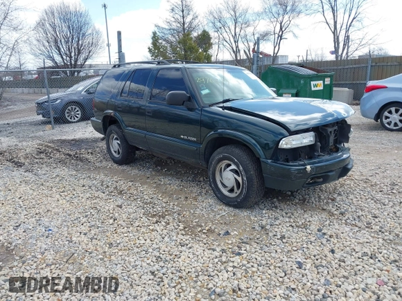 2003 Chevrolet Blazer LS z VIN 1GNDT13X93K177170, wystawiony jako IAAI lot #41839837 z przebiegiem 148 555 mil mil oraz . Historia ofert i sprzedaży dostępna na DreamBid. Obrazek 1.