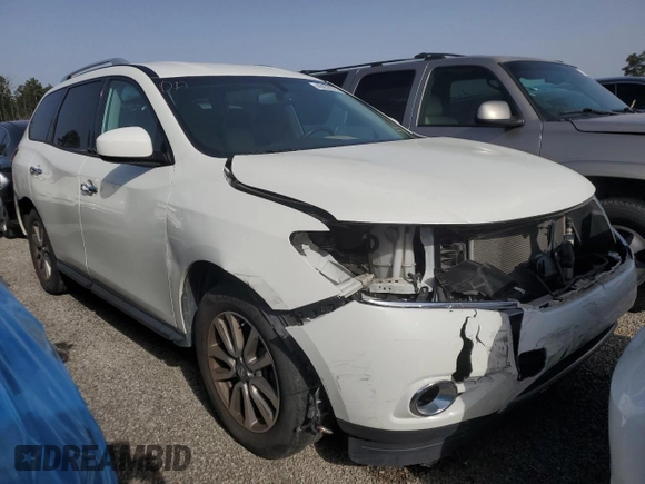 2016 Nissan Pathfinder SL с VIN 5N1AR2MNXGC601612, выставлен на аукционе Copart как лот 46038025 с пробегом 134 647 миль миль и Списание • Salvage title. История ставок и продаж доступна на DreamBid. Изображение 4.