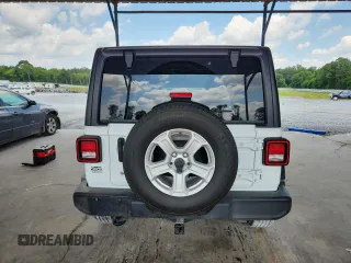 2019 Jeep Wrangler Sport S with VIN 1C4GJXAG5KW641192, listed as a Copart auction lot 59960325 with 25,855 mi miles and Salvage title. Bid and sale history available at DreamBid. Image 6.