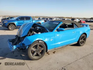 2010 Ford Mustang GT with VIN 1ZVBP8FH4A5112916, listed as a Copart auction lot 82691924 with 130,758 mi miles and Clean title. Bid and sale history available at DreamBid. Image 1.
