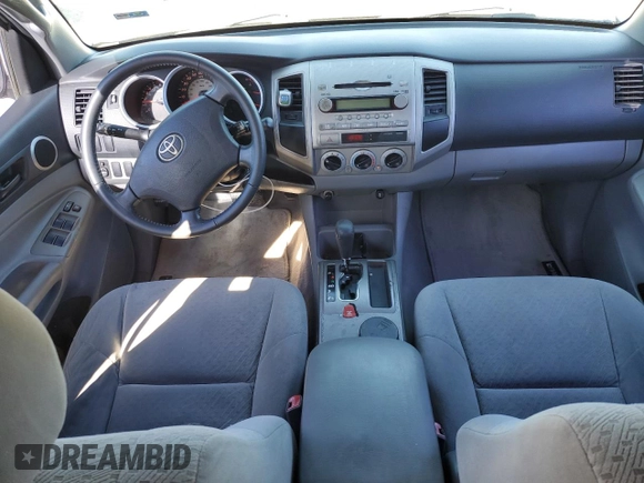 2005 Toyota Tacoma PreRunner with VIN 5TEKU72N75Z020039, listed as a Copart auction lot 46222845 with 106,820 mi miles and Salvage Title. Bid and sale history available at carsss.com. Image 8.