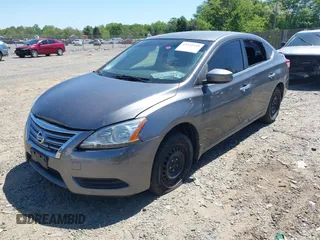 2015 Nissan Sentra SR with VIN 3N1AB7AP4FY252211, listed as a IAAI auction lot 42142349 with 171,858 mi miles and . Bid and sale history available at DreamBid. Image 2.