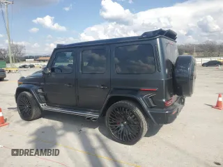 2020 Mercedes-Benz G 63 AMG with VIN W1NYC7HJ1LX342724, listed as a Copart auction lot 49154495 with 8,141 mi miles and Salvage title. Bid and sale history available at DreamBid. Image 2.
