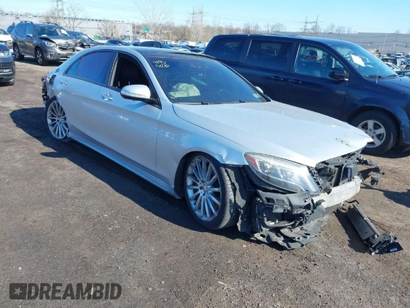 2014 Mercedes-Benz S-Class S 550 with VIN WDDUG8CB9EA032946, listed as a IAAI auction lot 41925030 with 15,304 mi miles. Bid and sale history available at carsss.com. Image 1.