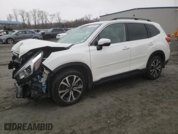 2019 Subaru Forester Limited with VIN JF2SKAUC8KH469467, listed as a Copart auction lot 44433865 with 76,752 mi miles and Salvage Title. Bid and sale history available at carsss.com. Image 1.
