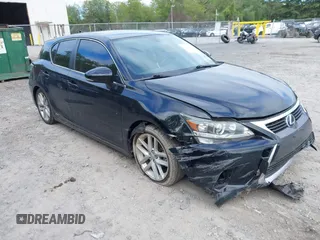 2014 Lexus CT 200h with VIN JTHKD5BH1E2204443, listed as a IAAI auction lot 42263161 with 131,358 mi miles and . Bid and sale history available at DreamBid. Image 1.