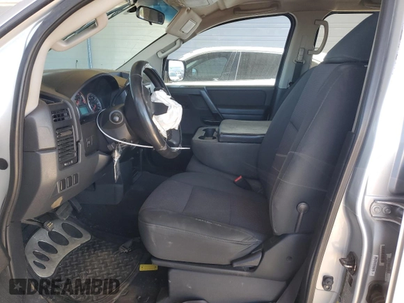 2012 Nissan Titan SV with VIN 1N6AA0EK5CN327266, listed as a Copart auction lot 49706135 with 188,366 mi miles and Salvage Title. Bid and sale history available at DreamBid. Image 7.