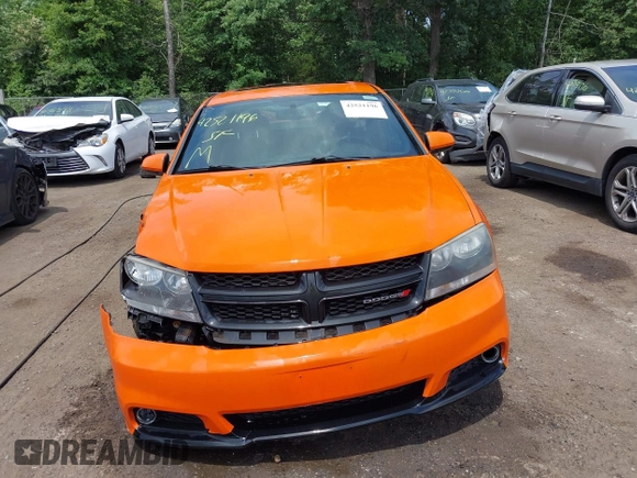 2014 Dodge Avenger SXT with VIN 1C3CDZCB7EN237635, listed as a IAAI auction lot 42521196 with 126,879 mi miles and . Bid and sale history available at DreamBid. Image 12.