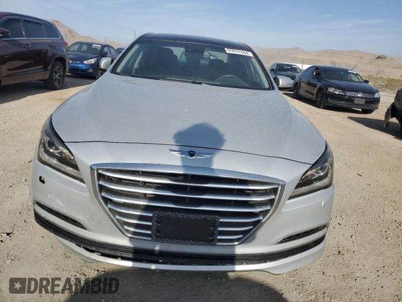 2015 Hyundai Genesis 3.8L with VIN KMHGN4JE3FU082319, listed as a Copart auction lot 66037664 with 70,270 mi miles and Salvage Title. Bid and sale history available at carsss.com. Image 5.