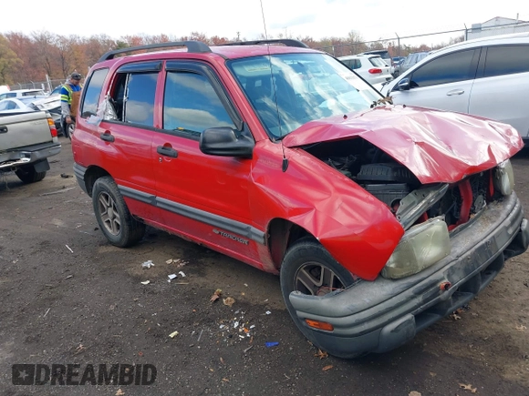 2004 Chevrolet Tracker with VIN 2CNBJ134846906738, listed as a IAAI auction lot 40833676 with 176,004 mi miles and . Bid and sale history available at DreamBid. Image 1.