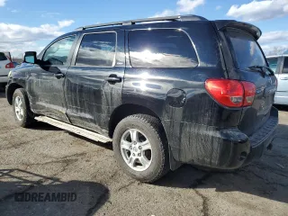2013 Toyota Sequoia SR5 with VIN 5TDBY5G12DS084953, listed as a Copart auction lot 43582965 with 218,585 mi miles and Salvage Title. Bid and sale history available at carsss.com. Image 2.