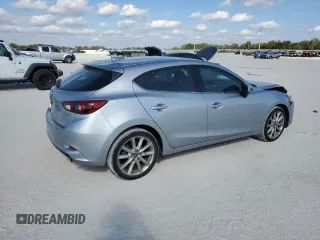 2017 Mazda 3 Grand Touring with VIN JM1BN1M33H1105397, listed as a Copart auction lot 86052334 with 21,578 mi miles and Salvage Title. Bid and sale history available at DreamBid. Image 3.
