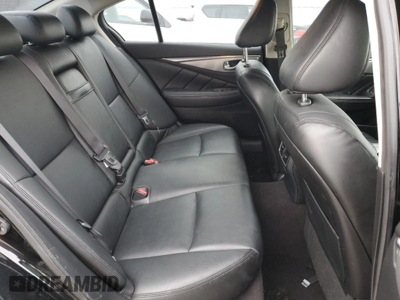 2017 Infiniti Q50 2.0t Premium with VIN JN1CV7AR6HM680479, listed as a Copart auction lot 46862215 with 75,920 mi miles and Salvage Title. Bid and sale history available at carsss.com. Image 10.