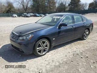 2006 Infiniti M with VIN JNKAY01E46M116356, listed as a Copart auction lot 48860085 with 122,879 mi miles and Salvage Title. Bid and sale history available at carsss.com. Image 1.