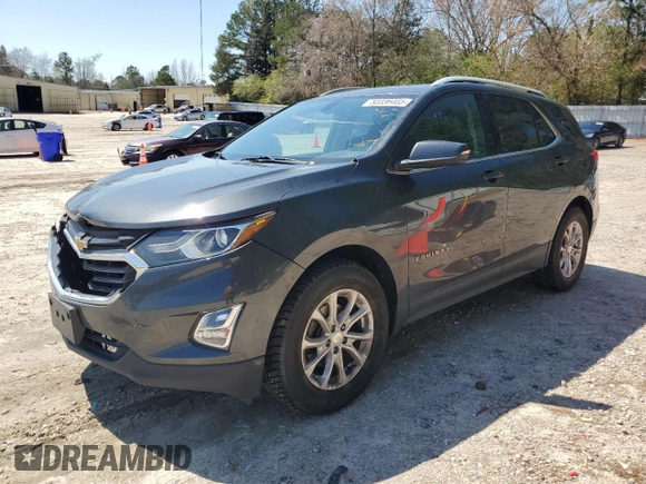 2018 Chevrolet Equinox LT with VIN 3GNAXSEVXJL372912, listed as a Copart auction lot 50336405 with 114,037 mi miles and Salvage Title. Bid and sale history available at carsss.com. Image 1.