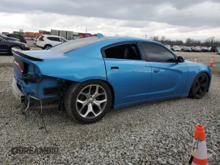 2015 Dodge Charger RT with VIN 2C3CDXCT2FH777384, listed as a Copart auction lot 49729685 with 96,718 mi miles and Salvage Title. Bid and sale history available at DreamBid. Image 3.