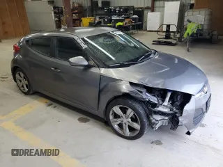 2012 Hyundai Veloster w/Black Int with VIN KMHTC6AD0CU045389, listed as a Copart auction lot 55524945 with 177,161 mi miles and Salvage title. Bid and sale history available at DreamBid. Image 4.