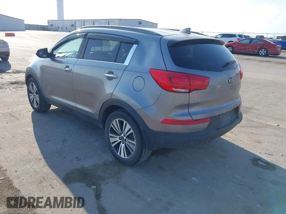 2014 Kia Sportage EX with VIN KNDPC3AC6E7662759, listed as a IAAI auction lot 41887950 with 150,000 mi miles and . Bid and sale history available at DreamBid. Image 3.