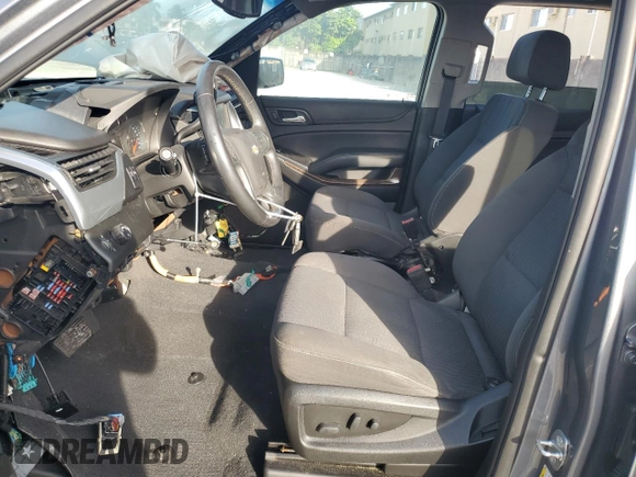 2020 Chevrolet Tahoe LS with VIN 1GNSCAKC4LR120582, listed as a Copart auction lot 45857205 with Not provided miles and Non repairable. Bid and sale history available at DreamBid. Image 7.