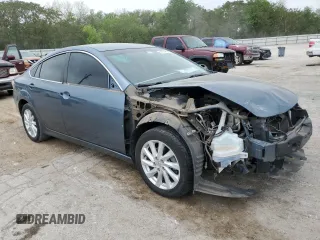 2012 Mazda 6 i Touring with VIN 1YVHZ8DH3C5M36091, listed as a Copart auction lot 53883465 with 153,897 mi miles and Salvage Title. Bid and sale history available at DreamBid. Image 4.