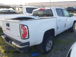 2017 GMC Canyon 2WD SLE with VIN 1GTG5CEAXH1155910, listed as a IAAI auction lot 41817728 with 58,191 mi miles. Bid and sale history available at carsss.com. Image 4.