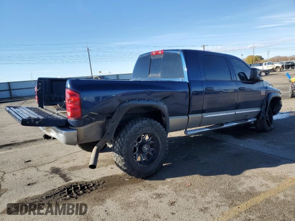 2008 Dodge Ram 2500 Laramie with VIN 3D3KS29A58G202888, listed as a Copart auction lot 80316834 with 213,528 mi miles and Salvage Title. Bid and sale history available at carsss.com. Image 3.