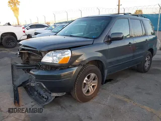 2005 Honda Pilot EX-L z VIN 2HKYF187X5H514571, wystawiony jako IAAI lot #41746538 z przebiegiem 276 994 mil mil oraz . Historia ofert i sprzedaży dostępna na DreamBid. Obrazek 19.