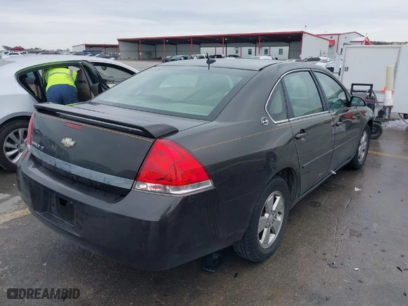 2008 Chevrolet Impala LT with VIN 2G1WT58N481217851, listed as a IAAI auction lot 41570930 with 166,288 mi miles. Bid and sale history available at carsss.com. Image 4.