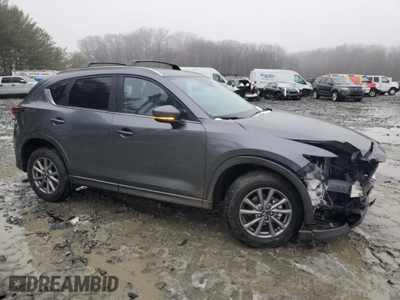 2025 Mazda CX-5 2.5 S Select Package with VIN JM3KFBBL4S0541766, listed as a Copart auction lot 43117665 with 3,726 mi miles and Salvage Title. Bid and sale history available at carsss.com. Image 4.