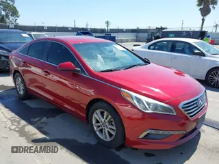 2015 Hyundai Sonata 2.4L SE with VIN 5NPE24AF6FH054876, listed as a IAAI auction lot 41997263 with 192,510 mi miles. Bid and sale history available at carsss.com. Image 1.