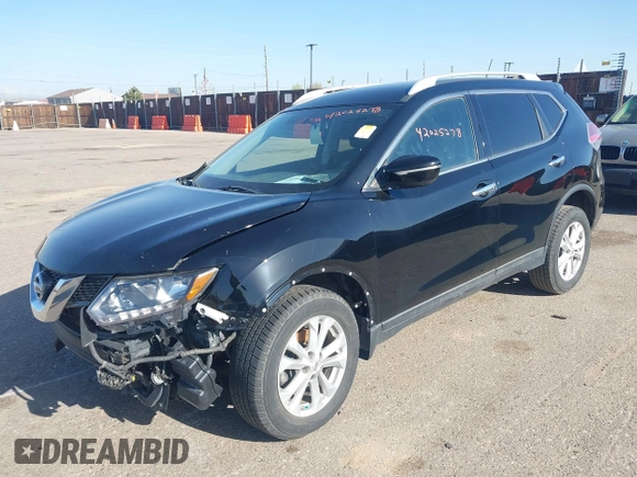 2014 Nissan Rogue SV with VIN 5N1AT2MV9EC853155, listed as a IAAI auction lot 42025278 with 93,467 mi miles. Bid and sale history available at carsss.com. Image 2.