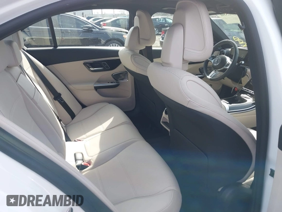 2024 Mercedes-Benz C 300 with VIN W1KAF4HB6RR160723, listed as a IAAI auction lot 41786550 with 7,204 mi miles and . Bid and sale history available at DreamBid. Image 8.