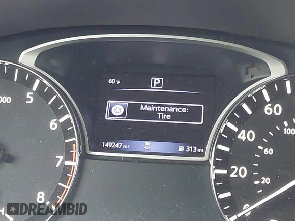 2018 Nissan Pathfinder SL with VIN 5N1DR2MN6JC612384, listed as a IAAI auction lot 41787986 with 149,247 mi miles. Bid and sale history available at carsss.com. Image 7.