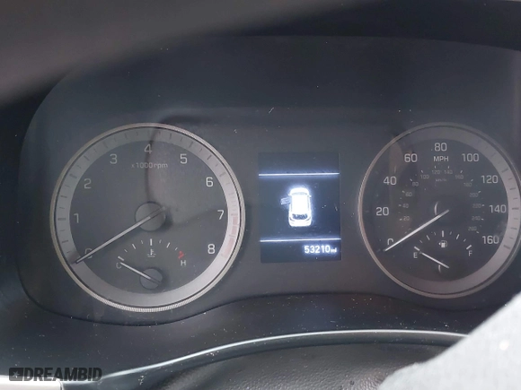 2020 Hyundai Tucson Sport with VIN KM8J33AL3LU156192, listed as a IAAI auction lot 41288165 with 53,210 mi miles. Bid and sale history available at carsss.com. Image 7.