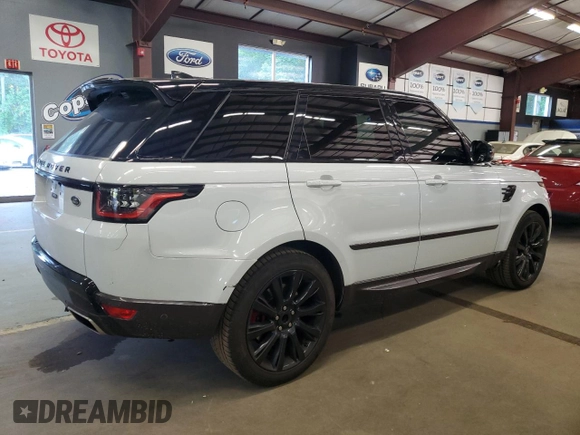 2022 Land Rover Range Rover Sport HSE Dynamic with VIN SALWR2SE3NA217914, listed as a Copart auction lot 63764815 with 61,741 mi miles and Salvage title. Bid and sale history available at DreamBid. Image 3.