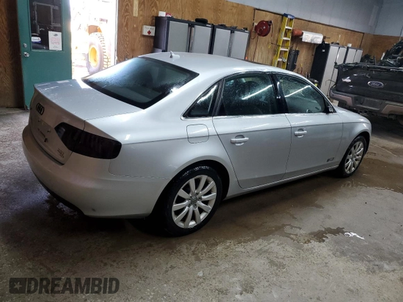 2011 Audi A4 Premium Plus with VIN WAUFFAFL3BN052953, listed as a Copart auction lot 56123705 with 209,749 mi miles and Clean title. Bid and sale history available at DreamBid. Image 3.