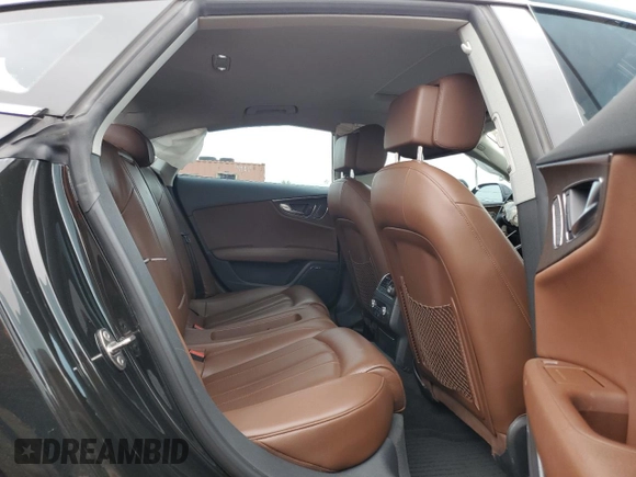 2012 Audi A7 Prestige with VIN WAUSGAFC0CN004453, listed as a Copart auction lot 54923205 with 217,544 mi miles and Salvage title. Bid and sale history available at DreamBid. Image 10.