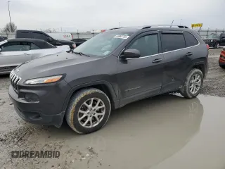 2014 Jeep Cherokee Latitude with VIN 1C4PJMCS0EW240928, listed as a Copart auction lot 46985755 with 156,340 mi miles and Salvage Title. Bid and sale history available at carsss.com. Image 1.