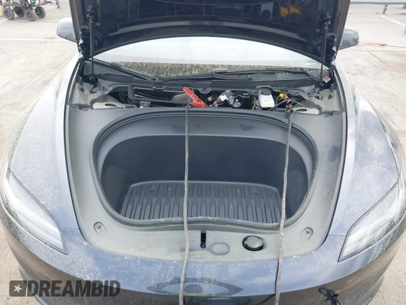 2025 Tesla Model 3 Long Range with VIN 5YJ3E1EA5SF890621, listed as a IAAI auction lot 41924915 with 6,528 mi miles and . Bid and sale history available at DreamBid. Image 10.